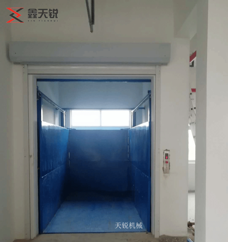 荆州上货专用导轨式升降货梯