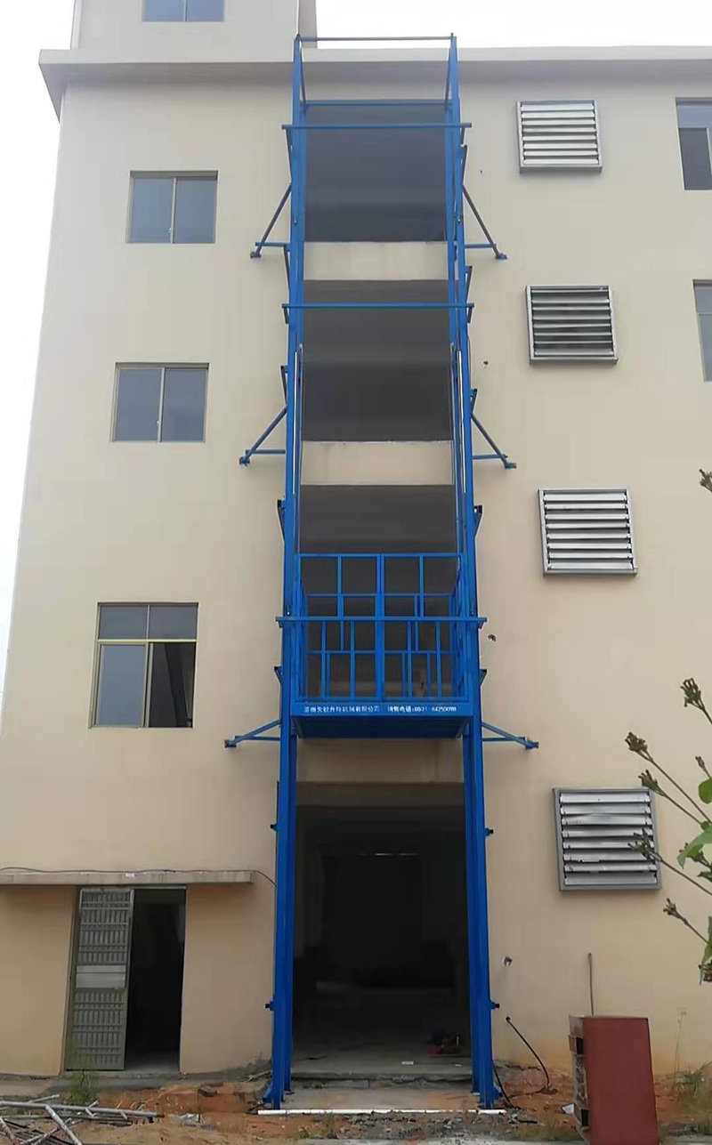 荆州室外导轨式升降平台